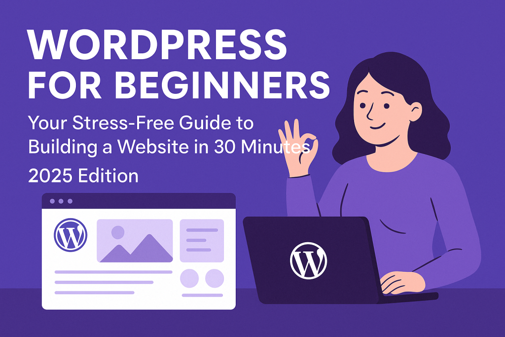 WordPress for Beginners: Your Stress-Free Guide to Building a Website in 30 Minutes (2025 Edition)